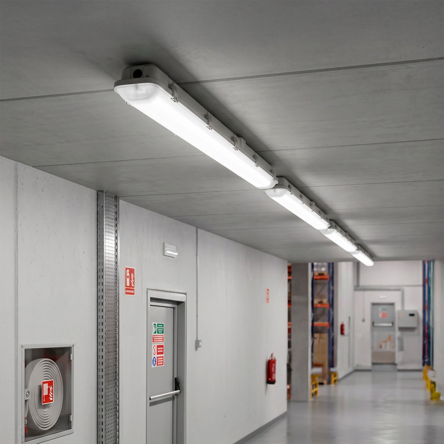 Kit de emergência LED impermeável e interligável 40 W 4800 lm IP65 CCT (temperatura de cor ajustável) 3000-6500 K 110º tridônico re - Image 2