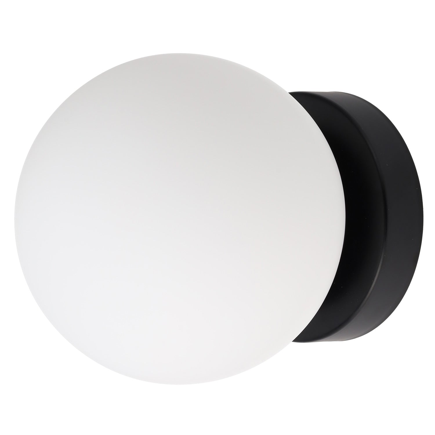Arandela com esfera de cristal "Alba", preto - Image 2
