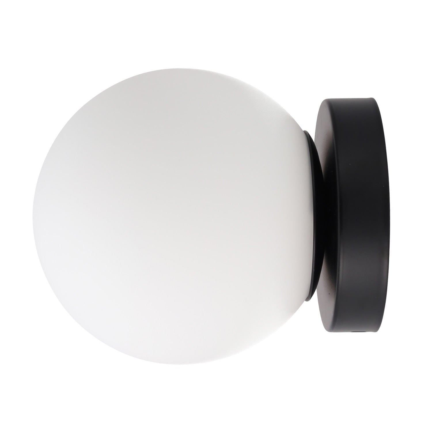 Arandela com esfera de cristal "Alba", preto - Image 3