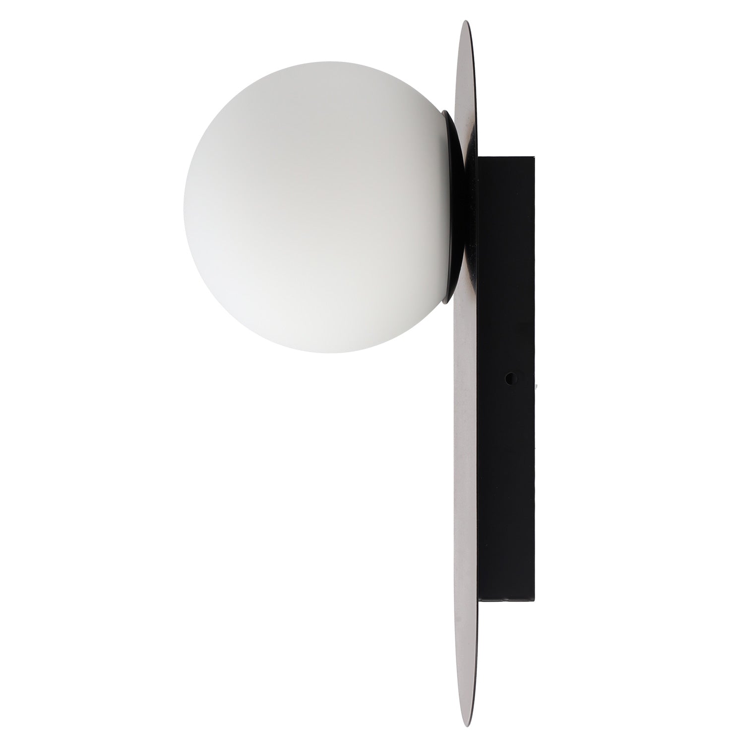 Arandela com esfera de cristal "Glow", preto - Image 3