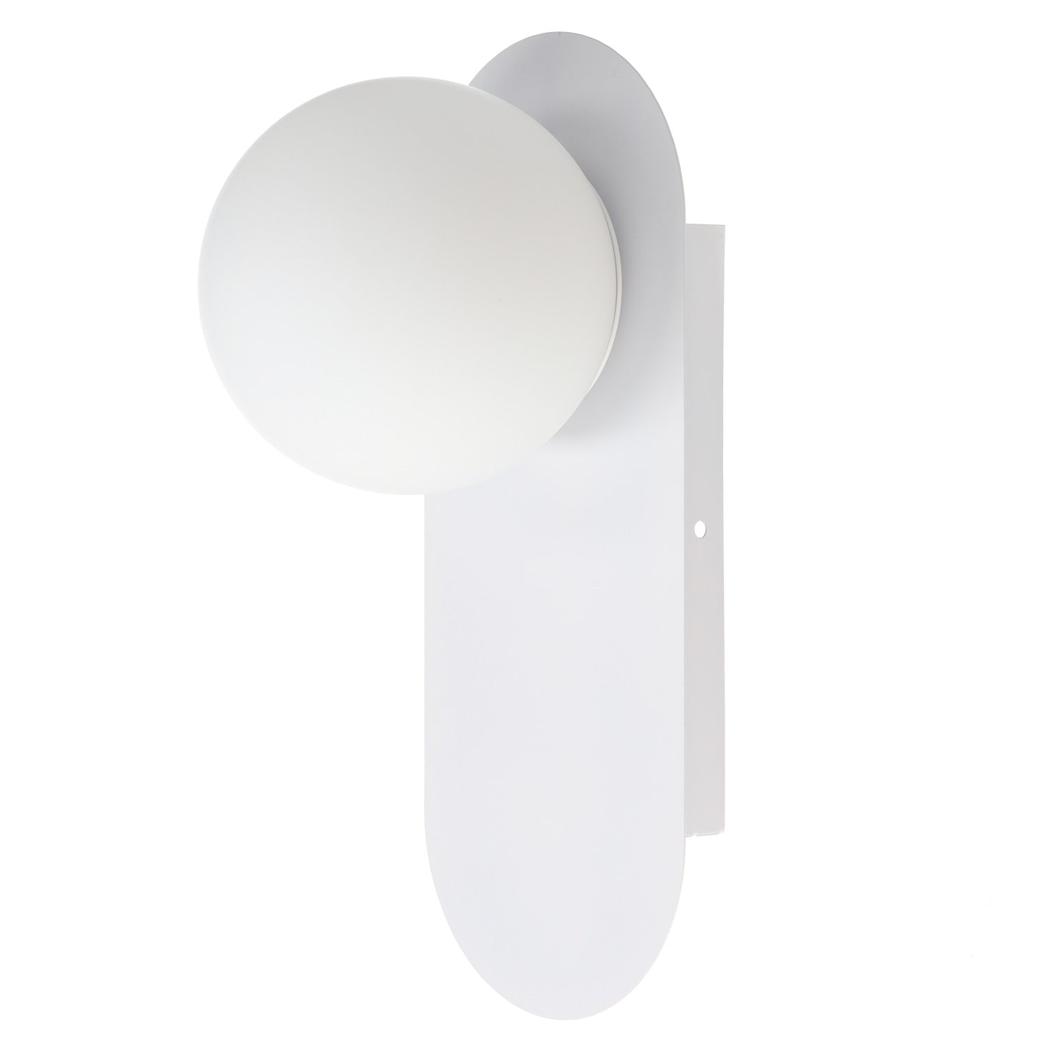 Arandela com esfera de cristal "Glow", branco - Image 2