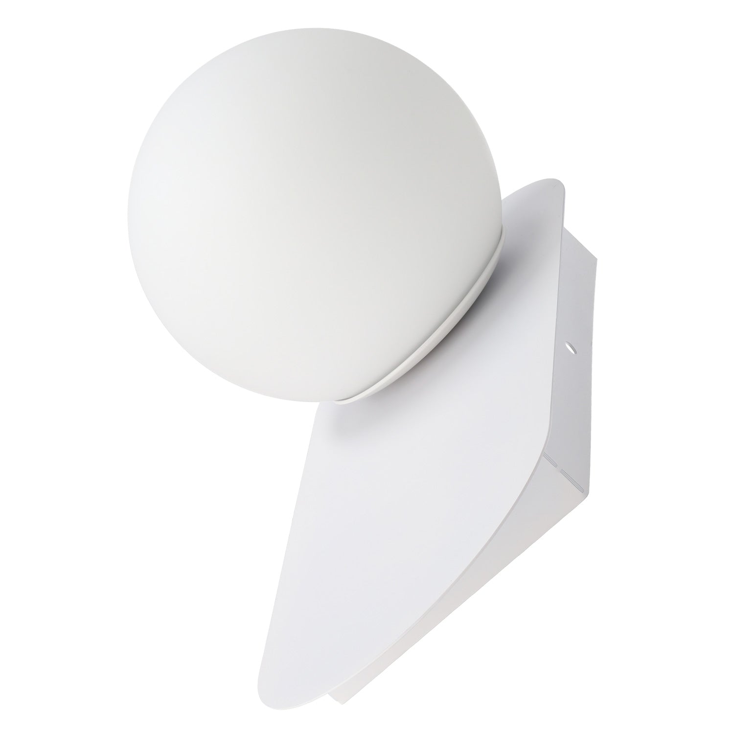 Arandela com esfera de cristal "Glow", branco - Image 4