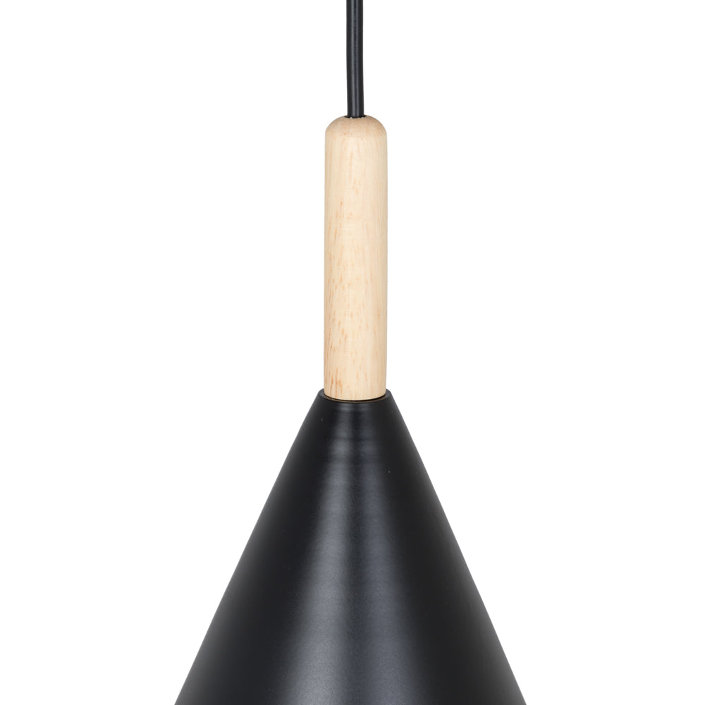 Candeeiro suspenso "Madilyn", preto - Image 6