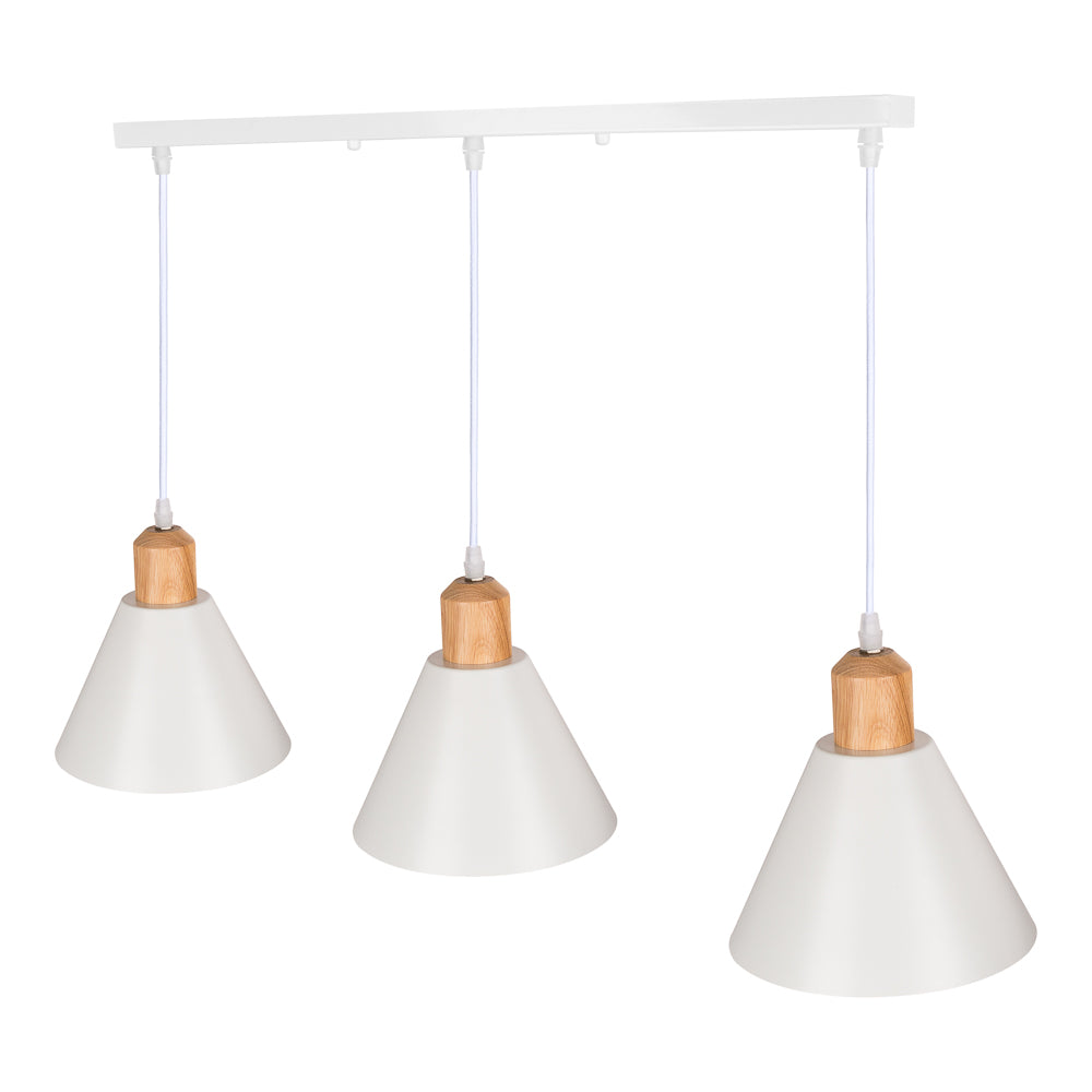 Candeeiro suspenso "Heidi", branco - Image 3