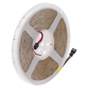 Fita LED COB digital 2811 20ic/m 5 m 19 W/m RGB IP65 24 V DC