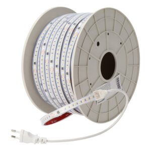 Fotografia da Fita LED SMD2835 driver livre 16 W/m 1600 lm/m 220 V AC IP65 rolo 50 m