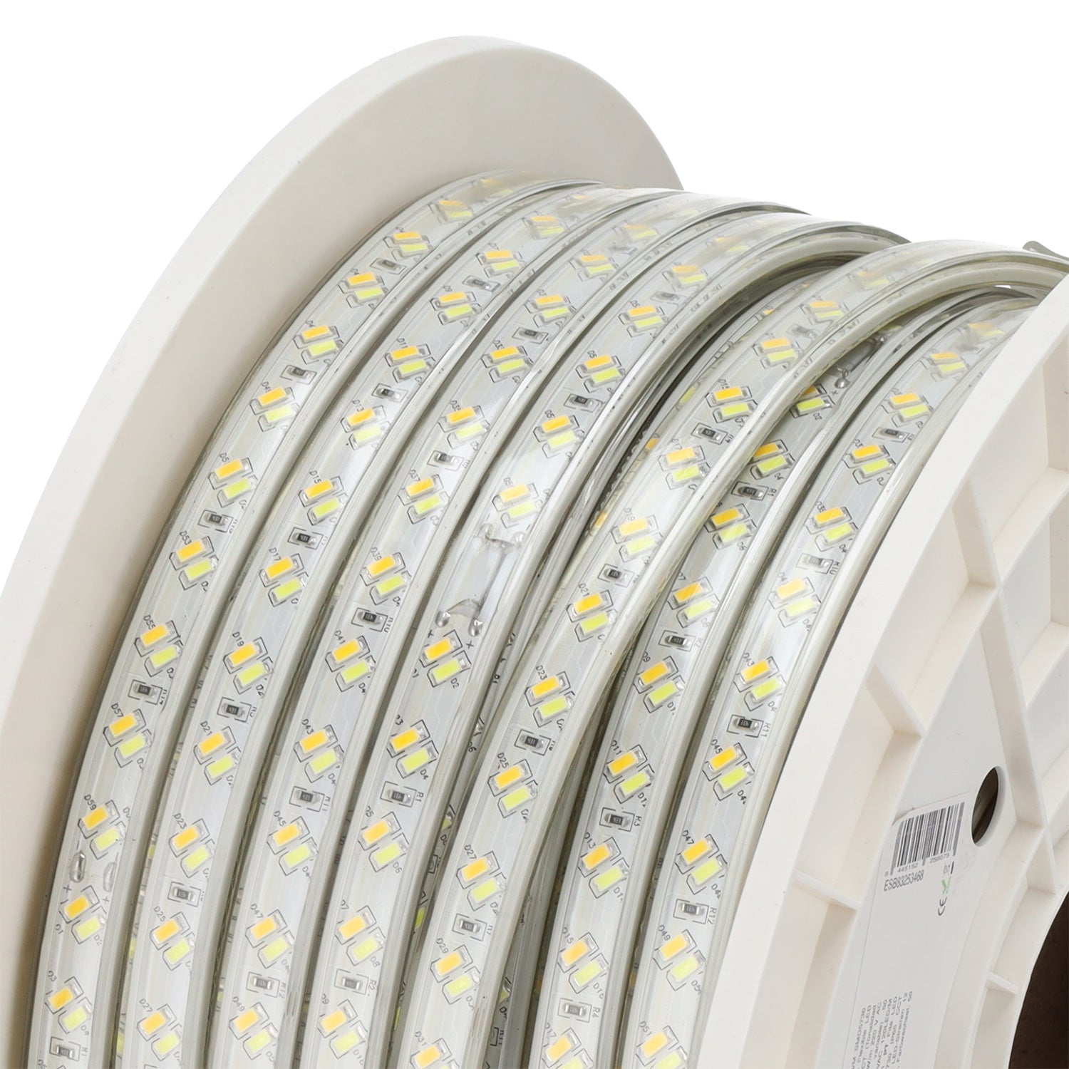 Fita LED flexível 12 W/m 220 V AC 120 LED/m SMD5730 IP65 CCT (tonalidade variável) 50 metros - Image 2