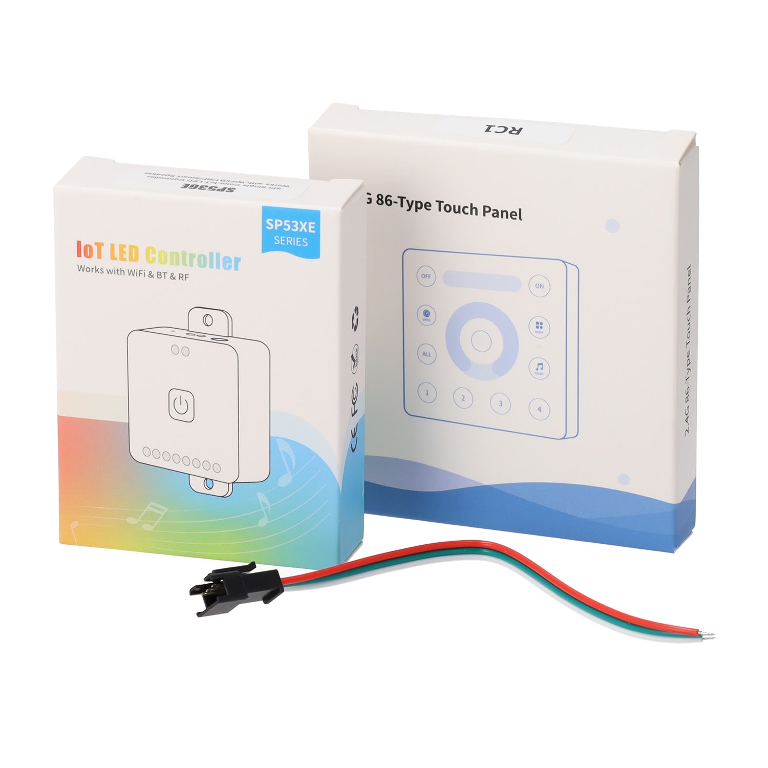Controlador para aplicação digital de fita LED COB + comando à distância - Image 2