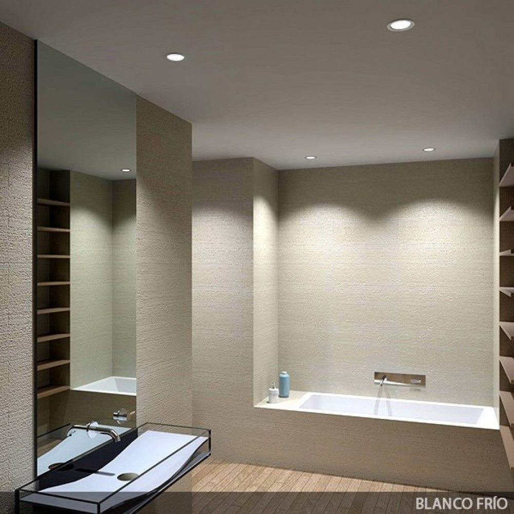 Foco downlight LED 15 W 1.350 lm IP65 casas de banho/cozinhas - Image 6