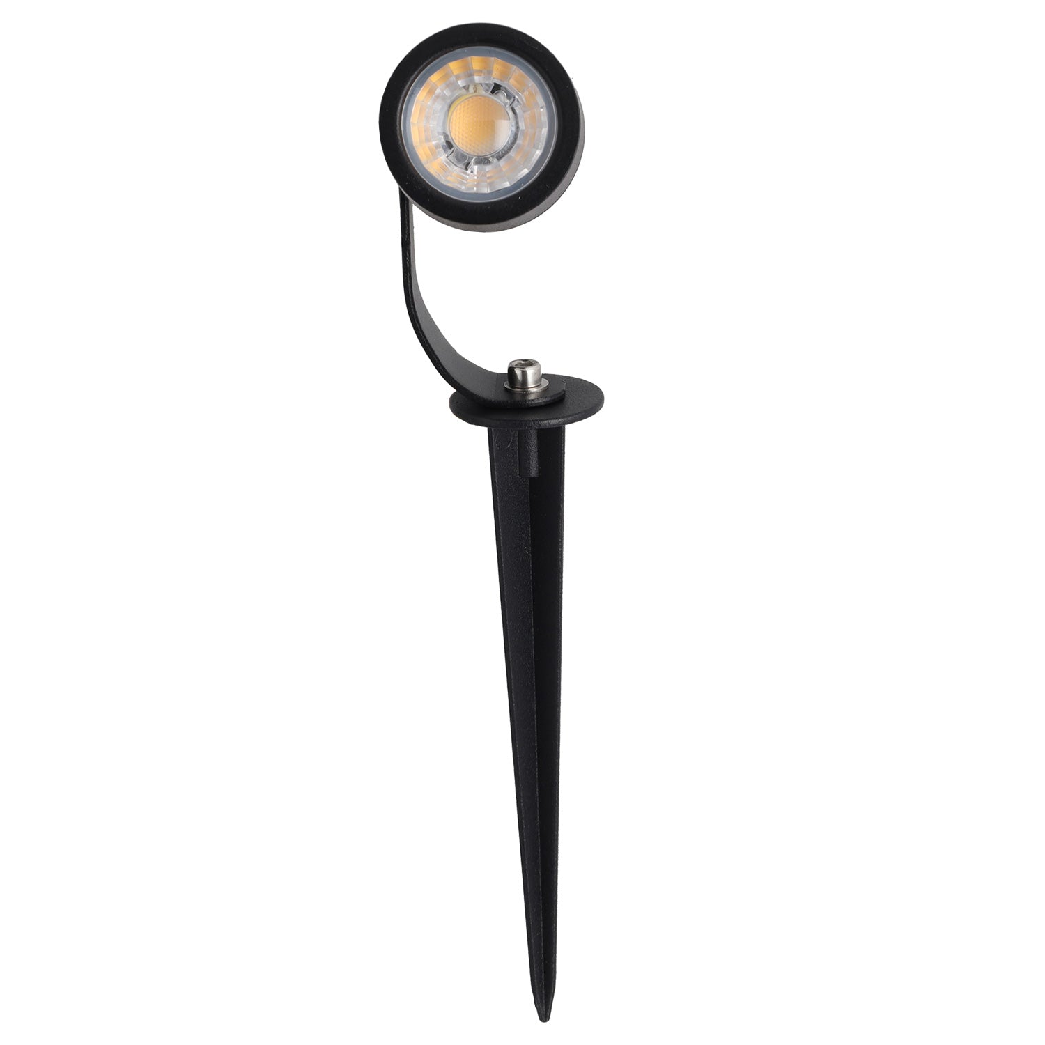 Foco LED com espeto de jardim 5 W 60º IP65 3000 K acabamento preto - Image 3