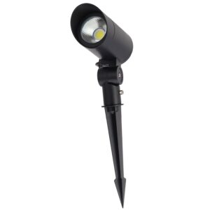 Fotografia do Foco de jardim LED COB de 24 W, 2160 lm, com ponta, 40.000 horas de vida útil, acabamento preto