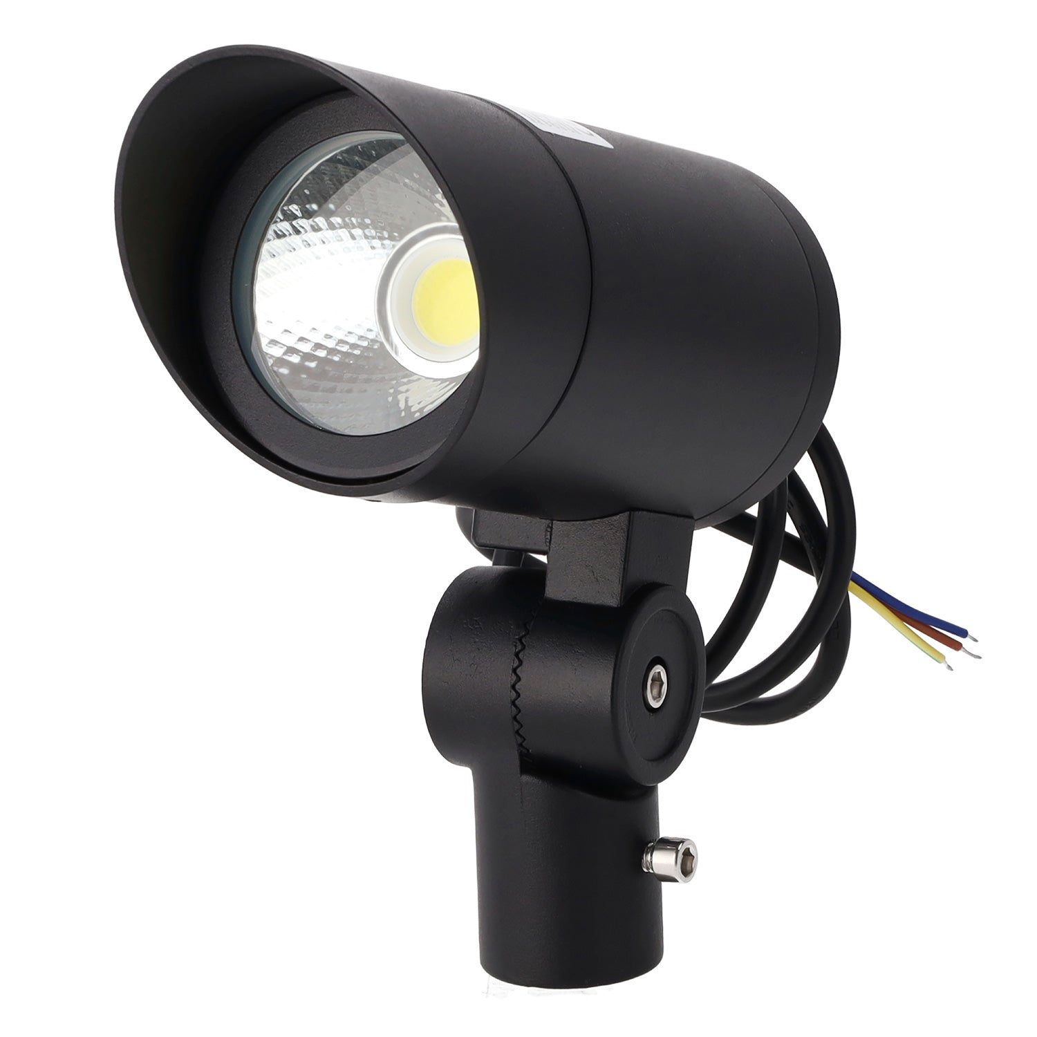Foco de jardim LED COB de 24 W, 2160 lm,, com ponta, 40.000 horas de vida útil, acabamento preto - Image 2