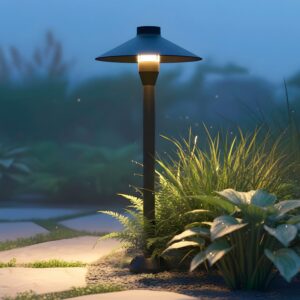 Fotografia da Luminária LED exterior Oldenburg 54 cm 7 W 220 V AC 3000 K preto