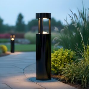 Fotografia da Luminária LED exterior Al Marj 60 cm 10 W 220 V AC 3000 K preto
