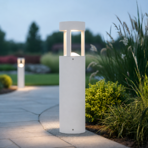 Fotografia da Luminária LED exterior Al Marj de 60 cm, 10 W, 220 V AC, 3000 K, branco