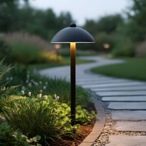 Fotografia da Luminária LED exterior Sarh 70 cm 7 W 220 V AC 3000 K preto