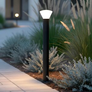 Fotografia do Sinalizador LED exterior Digos 100 cm 5 W 220 V AC 3000 K preto