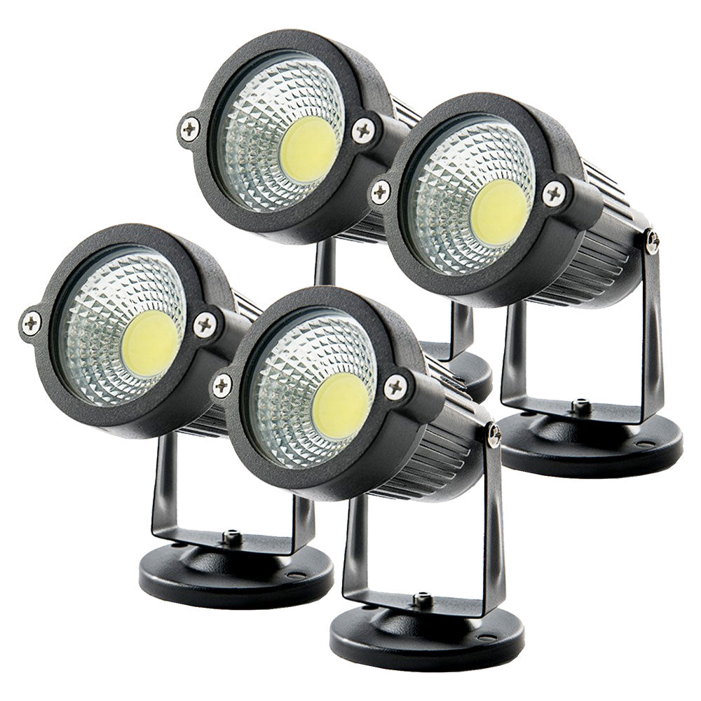 Conjunto de 4 focos LED para jardim 5 W 450 lm - Image 3