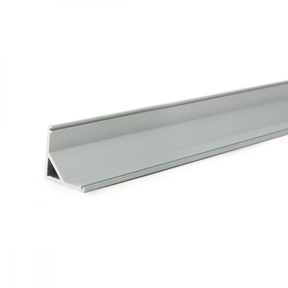 Perfil alumínio para a fita LED LED instalação cantos - difusor leitoso x 2 m - Image 2