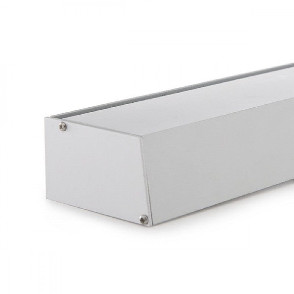 Perfil alumínio para a fita LED LED prateleiras vidro espessura 8 mm - alojamento do transformador x 2 m - Image 5