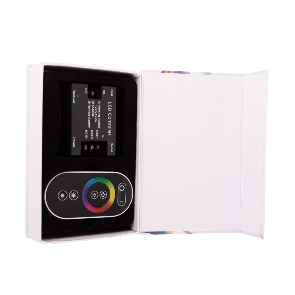 Controlador rf fita LED RGB comando à distância circular 12-24 V DC ► 216/432 W - Image 4
