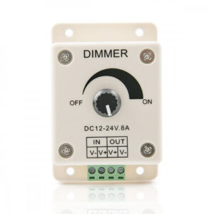 Regulador de intensidade fita LED LED 12-24 V DC ► 96/192 W