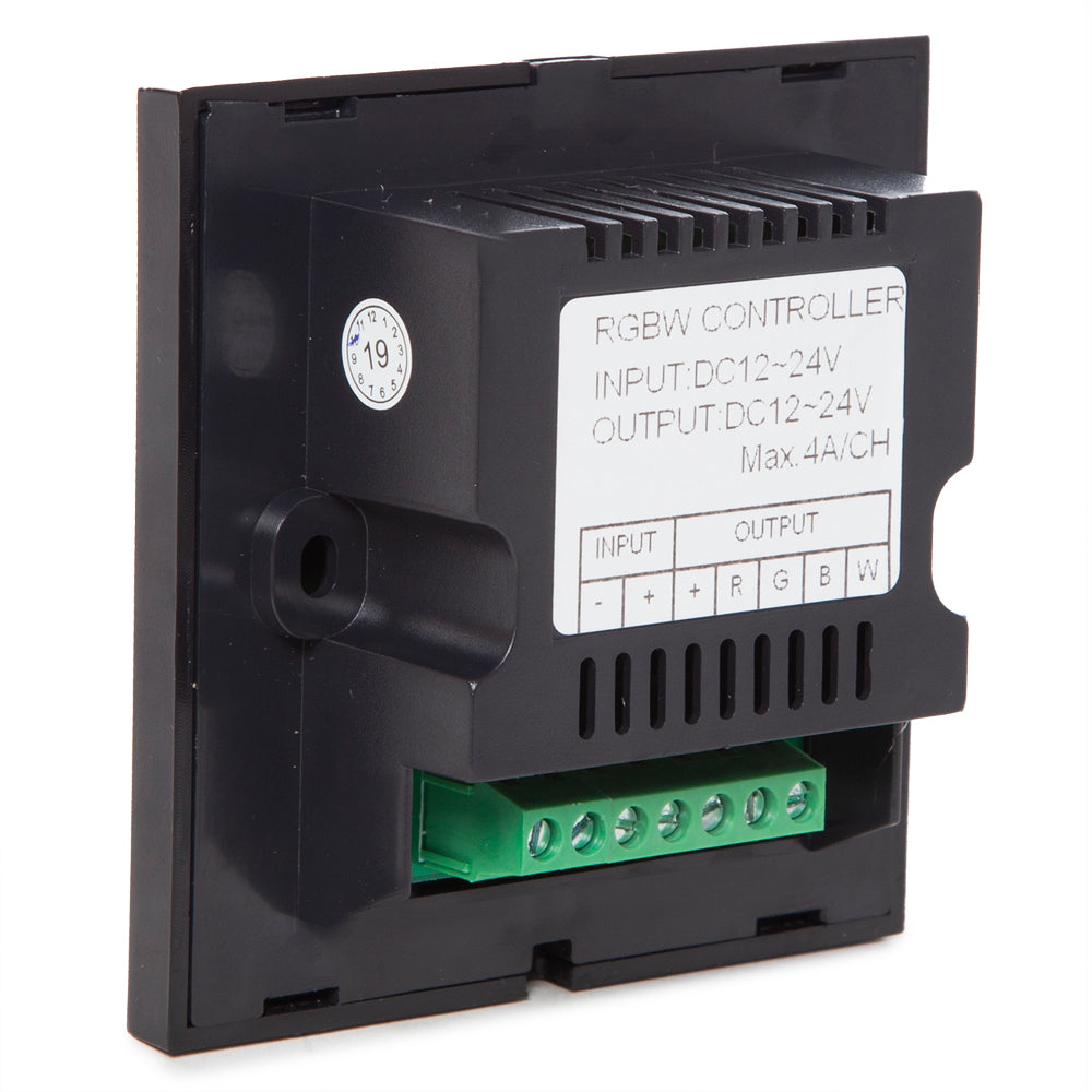 Controlador encastrado tátil fita LED LED RGBW 12-24 V DC ► 192/384 W - Image 3