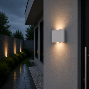 Fotografia do Aplique LED 2 W 129 lm 2700 K brooklyn IP65