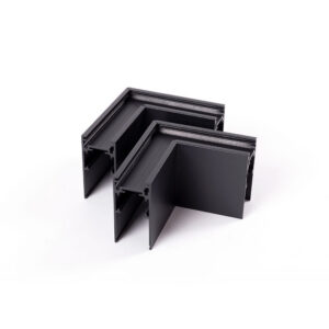 Conector l calha magnético montagem à superfície 20 mm