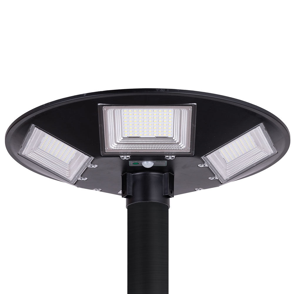 Fotografia do Luz solar LED 250 W 6000 K IP67 painel: 6 V 18 W bateria: 3.2 V 15000 mAh